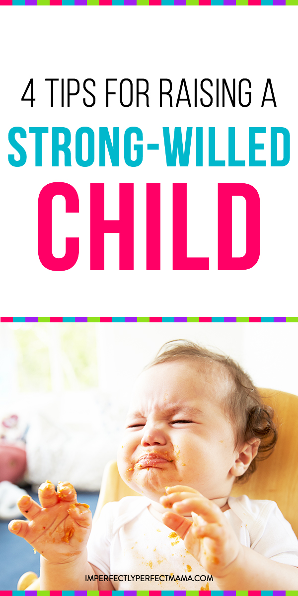 4 Tips for Raising a Strong-willed Child - Imperfectly Perfect Mama
