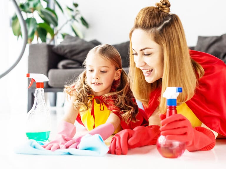 How To Keep Your House Clean – And Get the Kids to Help Too!