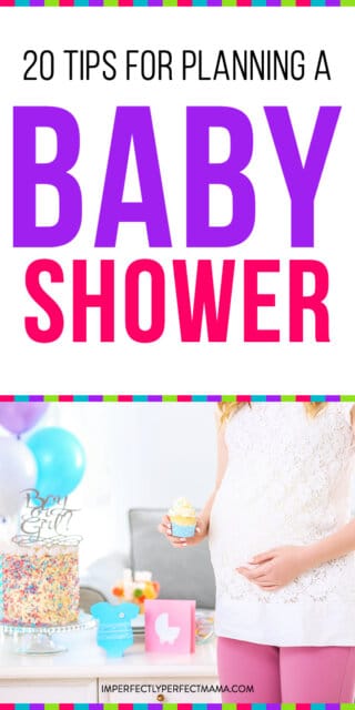 20 Tips for Planning a Baby Shower - Imperfectly Perfect Mama